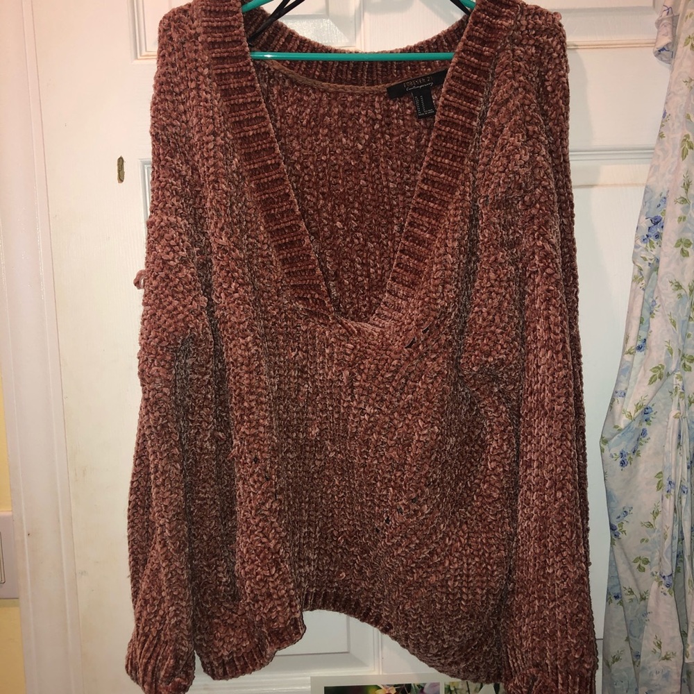 Off shoulder sweater